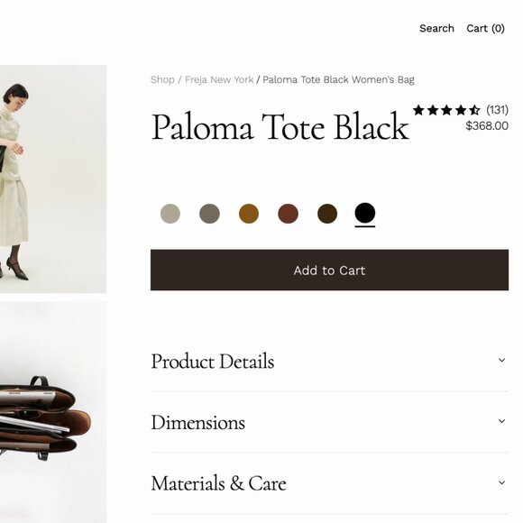 Freja NYC Paloma Tote - Picture 2 of 9